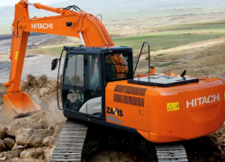 Фото гусеничного экскаватора Hitachi ZX180lc фото